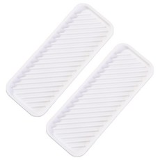 Nestinghome 矽膠多用途瀝水墊 小號, 白色, 2個