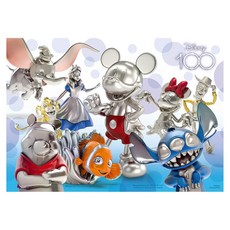 HUNDRED PICTURES 百耘圖 Disney 迪士尼 百年慶典 銀色時尚拼圖 182x257mm 108片, 1盒