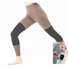 sunmaskin 萊卡護膝 2入, 1組, 黑色