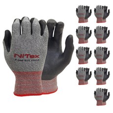 NiTex 塗層手套 P-200 FIT M, 混合顏色, 10個