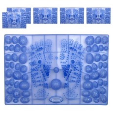 CANTOS 穴位指壓墊 CT-720K, 6個, 透明藍