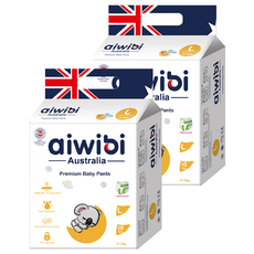 aiwibi 愛薇彼 零觸感瞬吸褲型紙尿褲 9~14kg, L, 20片