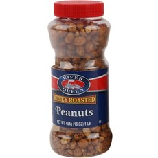 河女王泰迪蜂蜜花生, 454g, 1罐