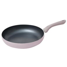 樂扣樂扣 霧感莫蘭迪不沾IH平煎鍋 C6 灰藕紫, 24cm, 1個