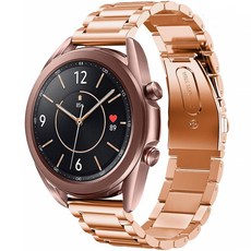 iamdue Galaxy Watch金屬錶帶 20mm, 玫瑰金色