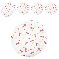 BEAUTYOUNG 妝漾 可愛浴帽 防護秀髮, 櫻桃, 6個