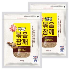 OTTOGI 不倒翁 老炒芝麻, 500g, 2包