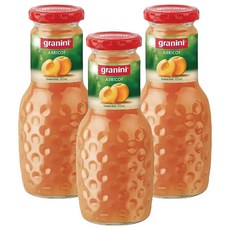 granini 40%杏桃汁, 250ml, 3瓶