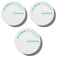 [비건뷰티] 이니스프리 노세범 AC 파우더 5g, 3개