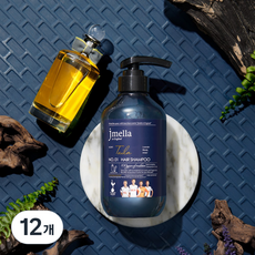 제이멜라 인 잉글랜드 위드 토트넘 남성용 테일러 헤어 샴푸, 12개, 500ml