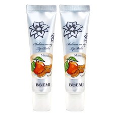 BOEMI 花香鳥語 潤唇膏 柑橘田園 15ml 滋潤保濕 護唇, 2件