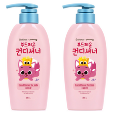 베비언스 핑크퐁 부드러운 컨디셔너 자몽릴리향, 380ml, 2개