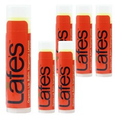 Lafes 純自然護唇膏 含美國 USDA 有機認證成分, 柑橘檸檬, 4.25g, 6件