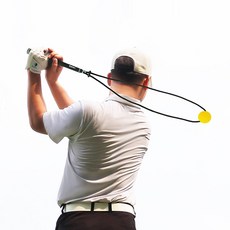 Hensen 高爾夫揮桿姿勢矯正練習體能繩, 1個, 混色