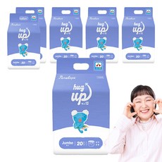 Penelope Hug Up輕薄舒適褲型尿布, Jumbo, 120片