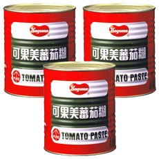 KAGOME 可果美 蕃茄糊, 4.5kg, 3桶