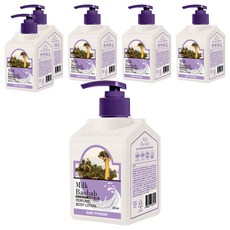 밀크바오밥 퍼퓸 바디로션 베이비파우더, 250ml, 6개