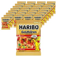 하리보 골드베렌 젤리, 100g, 30개
