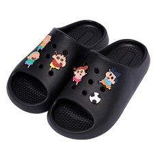 ABLE FACTORY 男女通用 蠟筆小新 POM POM 拖鞋