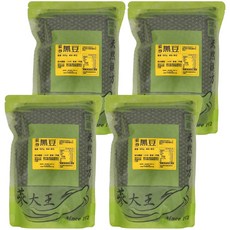 蓀大王 碳炒黑豆 600g 中國產, 4包