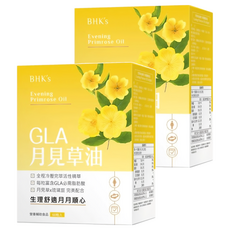 BHK's 月見草油複方 軟膠囊, 60顆, 2盒