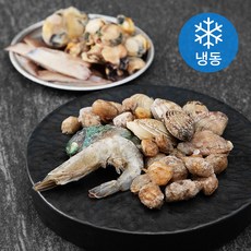 바다자리 국산 바다자리 해물모둠 4팩 세트 (냉동), 540g, 1세트