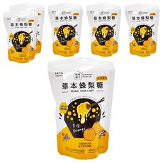 Love Nature Simple Life 依琦匠子 草本蜂梨糖分享包 香橙口味, 120g, 6包