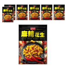 盛香珍 麻辣花生, 80g, 6包