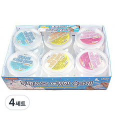 2000透明又乾淨的史萊姆 6入組, 隨機出貨, 4組