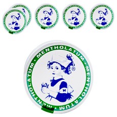 MENTHOLATUM 曼秀雷敦 軟膏, 6個, 12g