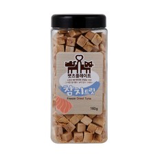 펫츠플레이트 강아지&고양이 동결건조 간식, 참치, 160g, 1개