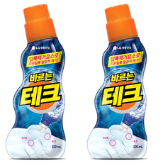 테크 바르는 섬유 얼룩제거제, 220ml, 2개