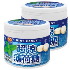綠得製菓 超涼薄荷糖, 200g, 2罐