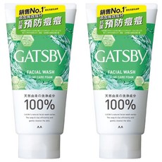 GATSBy 清爽抗痘洗面乳, 130g, 2條