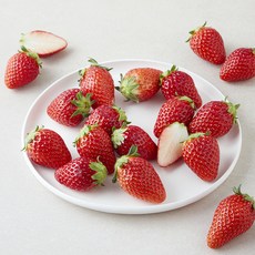 올푸릇 무농약 인증 금실딸기, 480g(중과), 1개