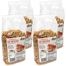 VIOLA 草莓脆穀片 400g 德國進口, 4包