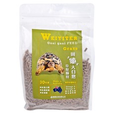 WEIYITER 維益特 台灣公司貨 陸龜高纖牧草飼料, 1000g, 1包