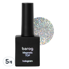 THE NAIL SHARP 免擦拭磁吸亮片上層凝膠, 雷射, 5個, 10g