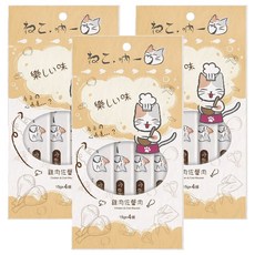 Neko 吶一口 全齡貓 貓肉泥, 雞肉佐蟹肉, 60g, 3袋