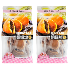 RIH RIH WANG 日日旺 銅鑼燒夾心蛋糕 紅豆風味, 165g, 2袋
