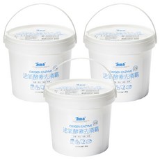 室翲香 活氧酵素去漬霸, 活氧系漂白劑, 1.8kg, 3罐