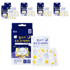 함소아 숙면보조 입벌림방지 굿나잇 패치 15p, 6개