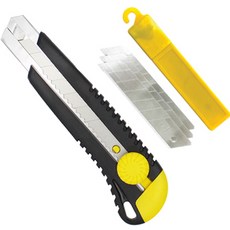 화신 커터칼 291 특대 25mm + 커터날 25mm 10p 세트, 램덤 발송, 1세트