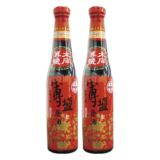 大同醬油 薄鹽蔭油, 400ml, 2瓶