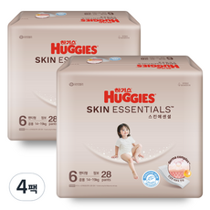HUGGIES 好奇 Skin Essentials褲型尿布, 第6階段, 112片