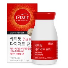 EVERFIT 藤黃果萃取纖活錠, 112顆, 1瓶