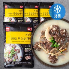 외갓집 장항동 진심 순대국 (냉동), 700g, 4개