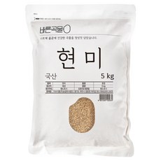 바른곡물 국산 현미, 5kg, 1개