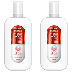 2080 牙齦護理漱口水 強效薄荷香, 800ml, 2個