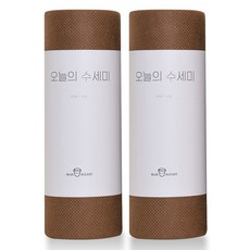 BLUE BUCKET 今日菜瓜布 60入, 棕色, 2個